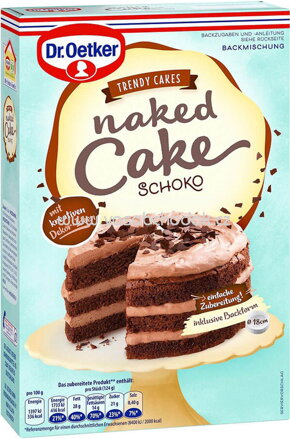 Dr.Oetker Backmischungen Naked Cake Schoko, 300g