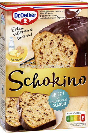 Dr.Oetker Backmischungen Kastenkuchen Schokino Kuchen, 480g