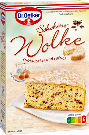 Dr.Oetker Backmischungen Wolke Rührkuchen Schokino Wolke, 485g