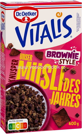 Dr.Oetker Vitalis Müsli des Jahres Knusper Brownie Style, 400g