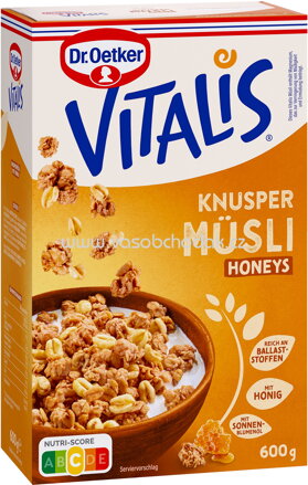 Dr.Oetker Vitalis Knusper Honeys, 600g