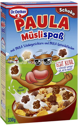 Dr.Oetker Vitalis Paula Müslispaß Schoko, 330g