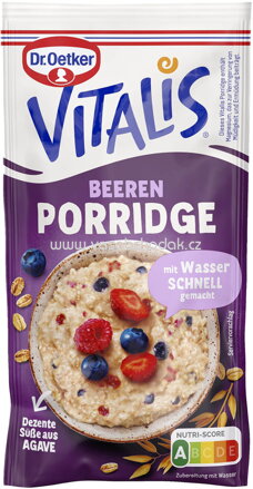 Dr.Oetker Vitalis Porridge Beeren, 53g