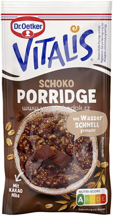 Dr.Oetker Vitalis Porridge Schokoladen, 60g