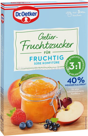 Dr.Oetker Gelier Fruchtzucker 3:1, 350g