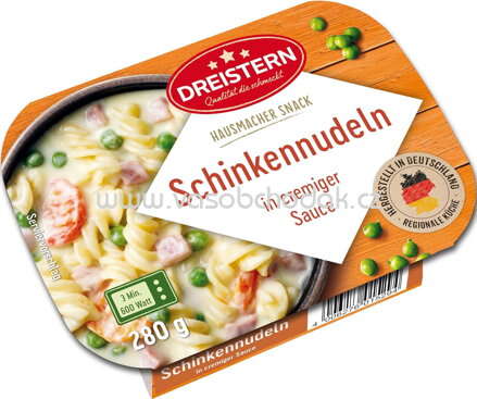 Dreistern Hausmacher Snack Schinkennudeln, 280g