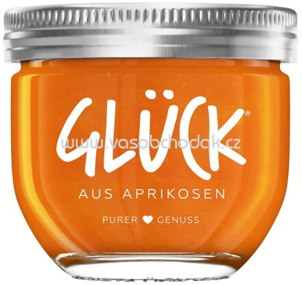 Glück Fruchtaufstrich aus Aprikosen 230g