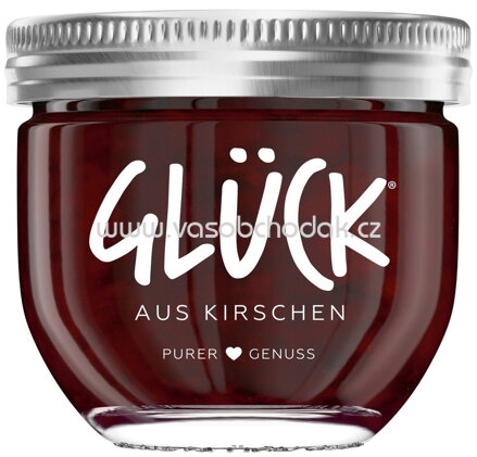Glück Fruchtaufstrich aus Kirschen, 230g
