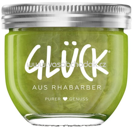 Glück Fruchtaufstrich aus Rhabarber, 230g