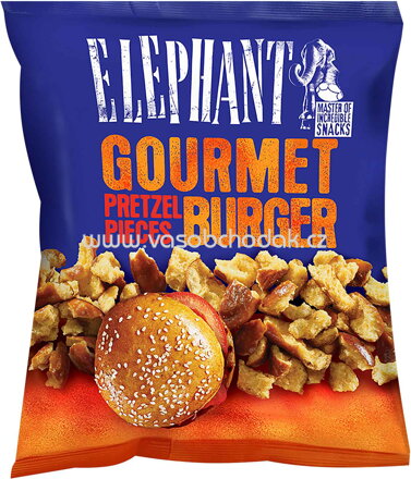Elephant Meteoritzi Pretzel Pieces Gourmet Burger, 125g