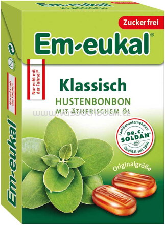 Em-eukal Klassisch zuckerfrei, 50g