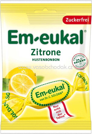 Em-eukal Zitrone zuckerfrei, 75g