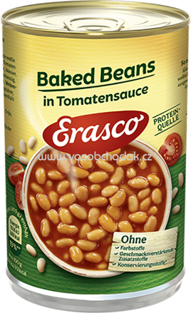 Erasco Baked Beans in Tomatensauce, 400g