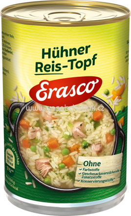 Erasco Hühner Reis-Topf, 400g