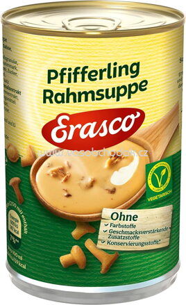 Erasco Pfifferling Rahmsuppe, 390 ml