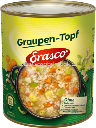 Erasco Graupen-Topf, 800g