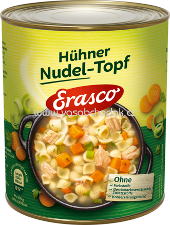 Erasco Hühner Nudel-Topf, 800g