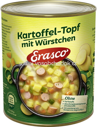 Erasco Kartoffel-Topf mit Würstchen, 800g