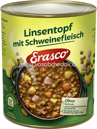 Erasco Linsentopf mit Schweinefleisch, 800g