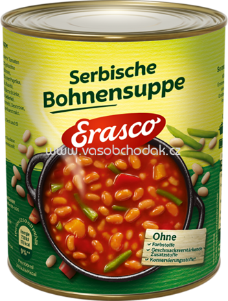 Erasco Serbische Bohnensuppe, 800g