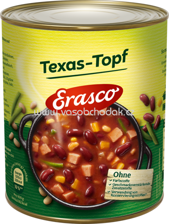 Erasco Texas Topf, 800g