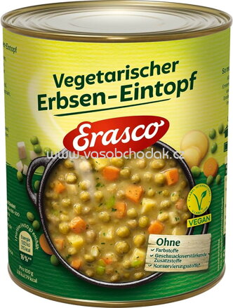 Erasco Vegetarischer Erbsen-Eintopf, 800g