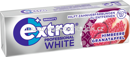 Extra Professional White Himbeere Granatapfel, 10 St