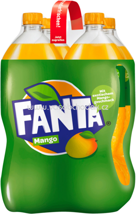 Fanta Mango Ohne Zucker, 1500 ml
