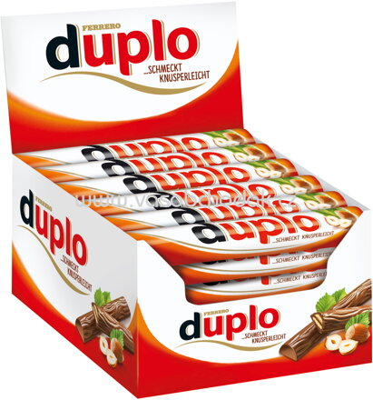 Ferrero Duplo Riegel, Box, 40x18,2g, 728g