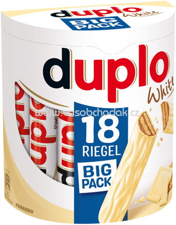 Ferrero Duplo White Riegel, Big Pack, 18 St, 327g