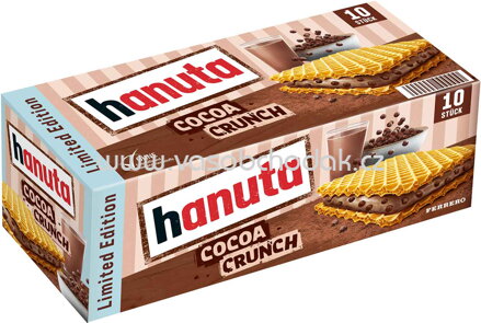 Ferrero Hanuta Cocoa Crunch, 10 St, 220g