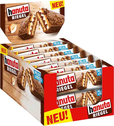 Ferrero Hanuta Riegel, 14x34,5g, 483g