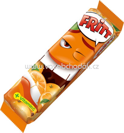 Fritt Kaubonbon Orange, 6 St, 70g