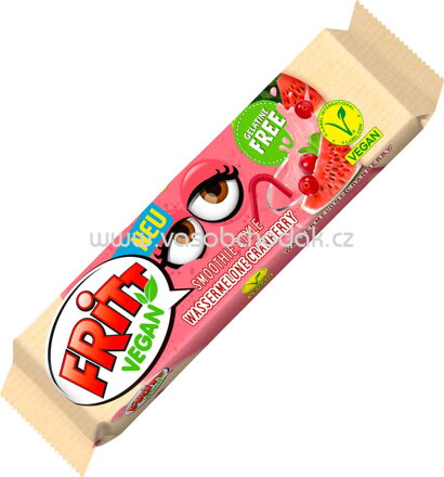 Fritt Kaubonbon Vegan Smoothie Style Wassermelone Cranberry, 4 St, 56g