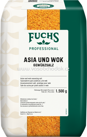 Fuchs Professional Asia und Wok Gewürzsalz, 1,5 kg