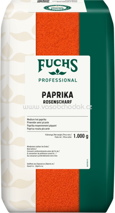 Fuchs Professional Paprika rosenscharf, 1 kg