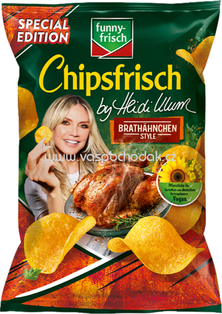 Funny-frisch Chipsfrisch Brathähnchen Style, 130g