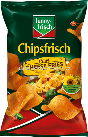 Funny-frisch Chipsfrisch Chili Cheese Fries Style, 150g