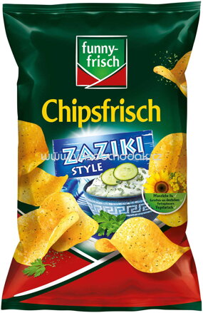 Funny-frisch Chipsfrisch Zaziki Style, 150g