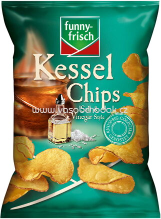 Funny-frisch Kessel Chips Salt & Vinegar, 120g