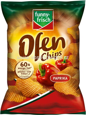 Funny-frisch Ofen Chips Paprika, 125g
