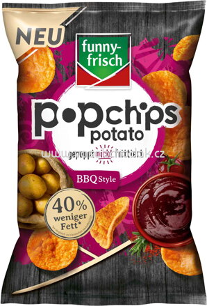 Funny-frisch Popchips BBQ Style, 80g