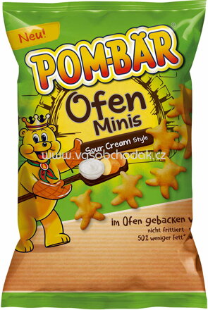 Funny-frisch Pom-Bär Ofen Minis Sour Cream Style, 80g