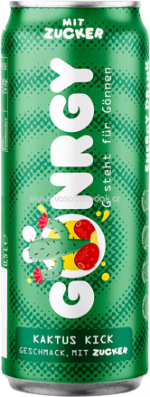 Gönrgy Kaktus Kick mit Zucker, 500 ml