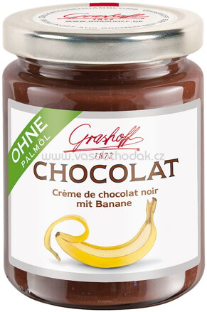 Grashoff Dunkle Chocolat mit Banane, 250g