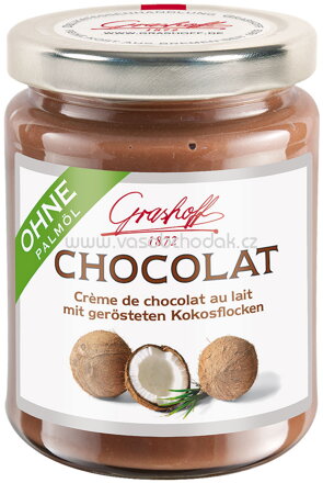 Grashoff Milch Chocolat mit gerösteten Kokosflocken, 235g