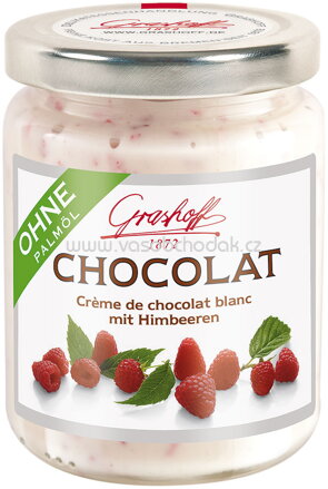 Grashoff Weiße Chocolat mit Himbeeren, 250g