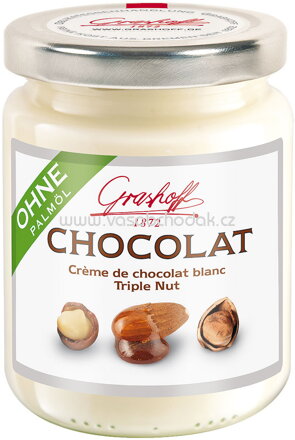 Grashoff Weiße Chocolat Triple Nut, 235g