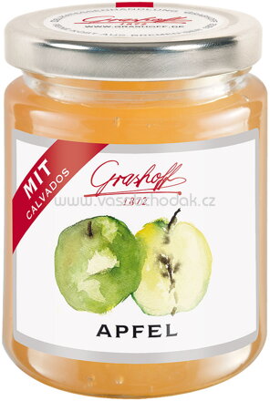 Grashoff Konfitüre Apfel mit Calvados, 250g