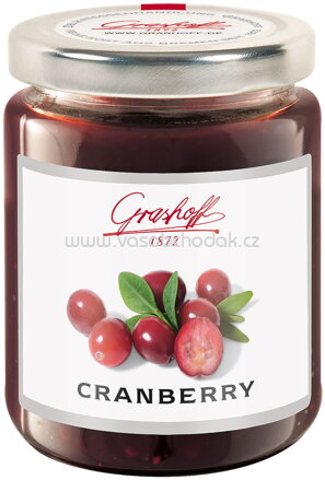 Grashoff Konfitüre Cranberry, 250g